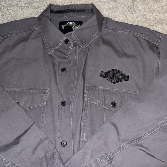 Harley Davidson Button Down - Picture 2 of 3